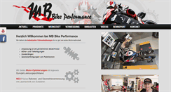 Desktop Screenshot of bikeperformance.at